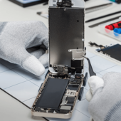 Expert mobile phone repair technician at Nanotech Mobile