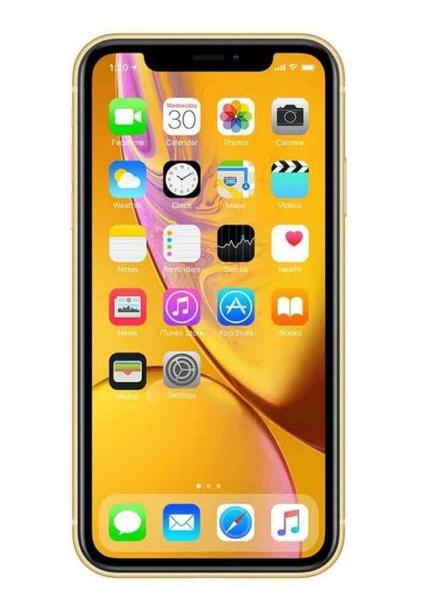 Apple iPhone XR, 64GB, yellow Unlocked Nanotech Mobile