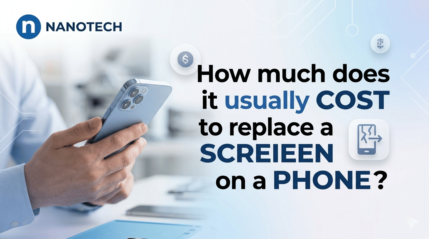 How much does it usually cost to replace a screen on a phone
