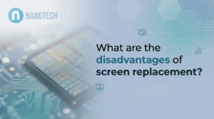 What are the disadvantages of screen replacement