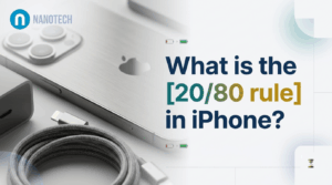 What is the 2080 rule in iPhone