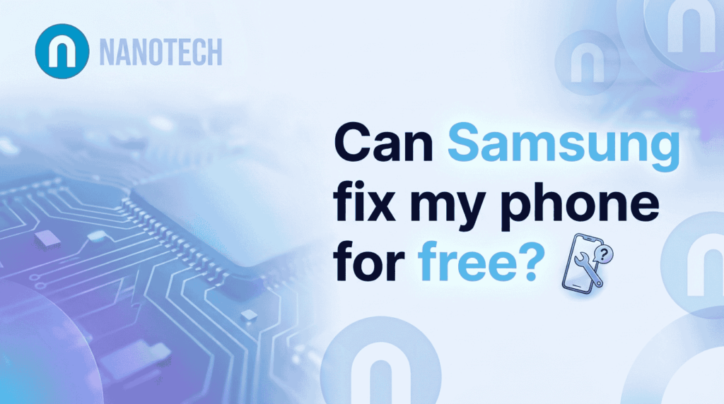Can Samsung fix my phone for free?