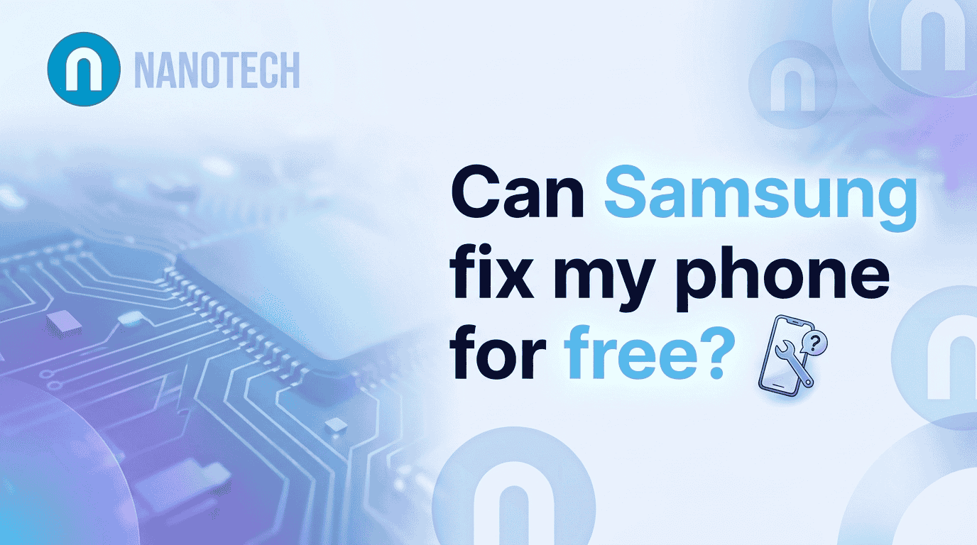 Can Samsung fix my phone for free?