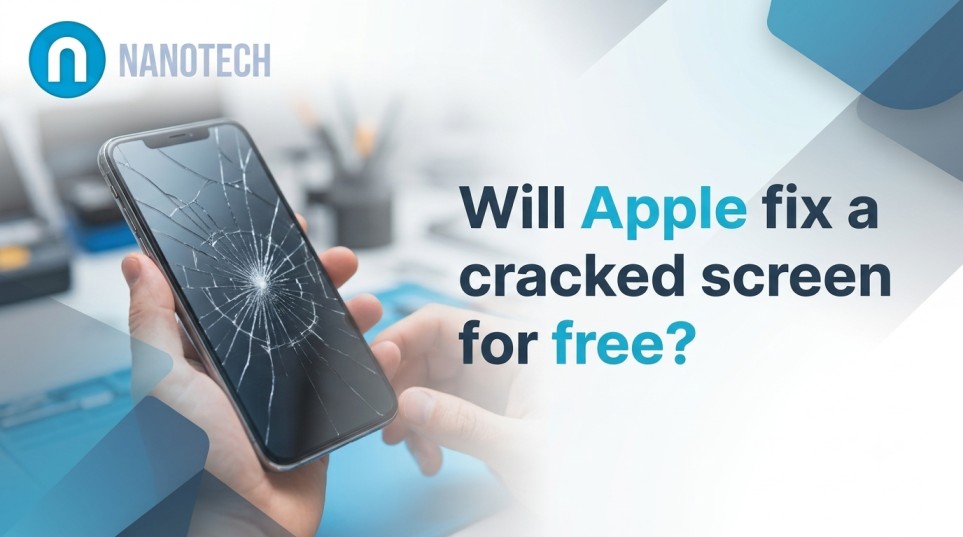 Will Apple fix a cracked screen for free?