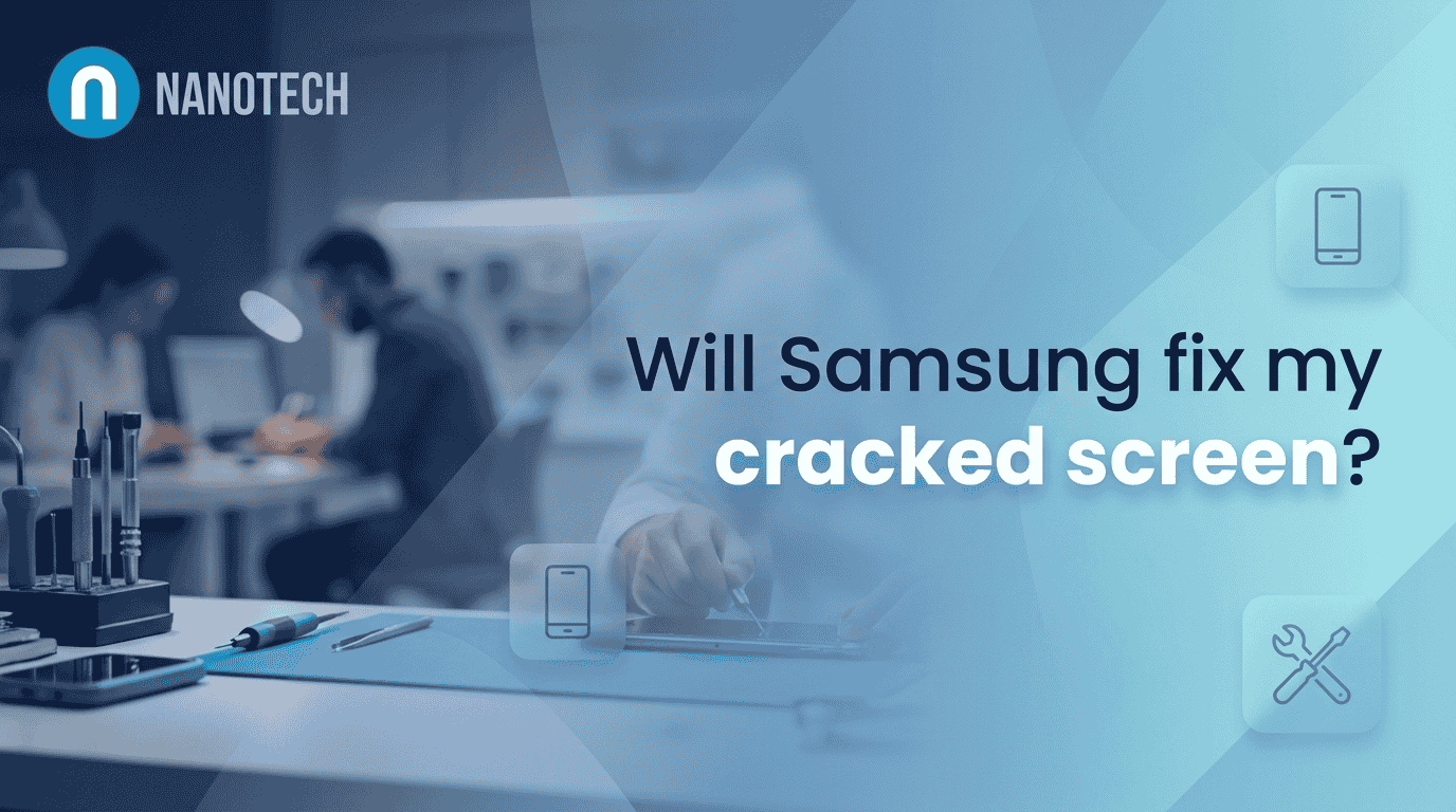 Will Samsung fix my cracked screen